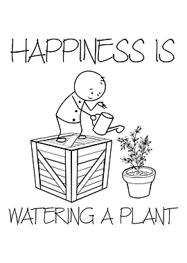 Plants bring happiness