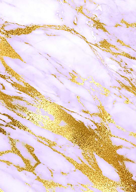 Purple Gold Marble 01