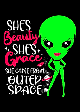 Outer Space Alien Costume