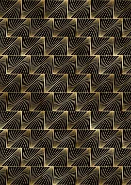 Wandbild Rechteck Welllen