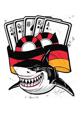 Hai with poker chips