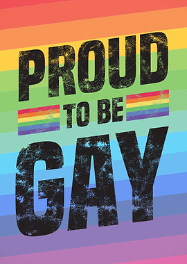 Gay Pride Vintage Rainbow