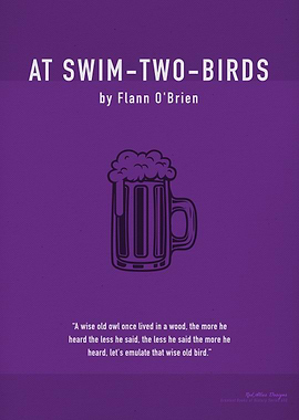 At Swim Two Birds Book Art