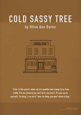 Cold Sassy Tree Book Art
