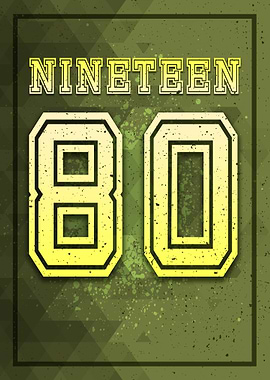 Nineteen 1980 Birthday Gif