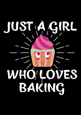 A girl who loves baking
