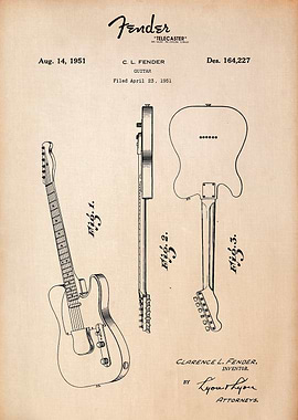 TELECASTER Patent