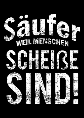 Drunkards are because peop