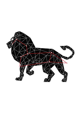 Leo zodiac constellation