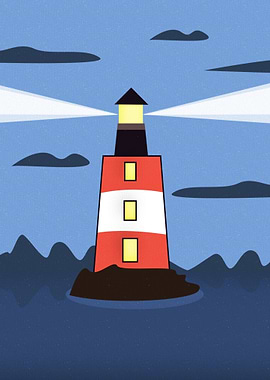 Lighthouse at the Sea