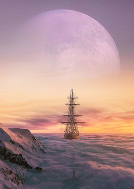 sailing above the clouds