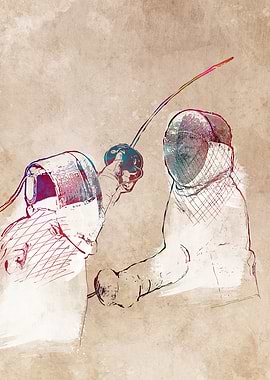 Fencing sport