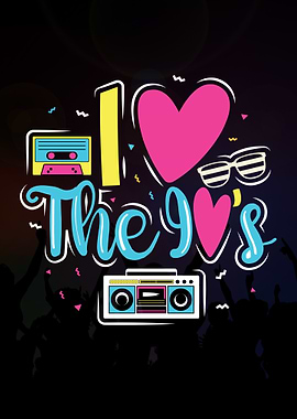 90s Retro Cassette Party