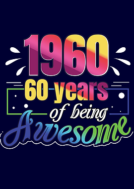 60th Birthday January 1960
