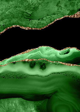 Green Gold Agate 13