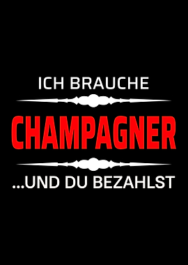 Need champagne drinking