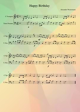 Music Sheet Art