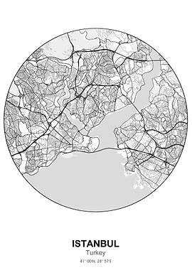 istanbul circle map