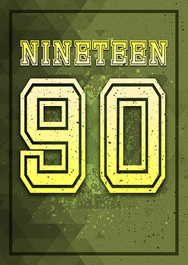 Nineteen 1990 Birthday Gif