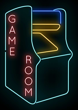 Game Room Neon Sign