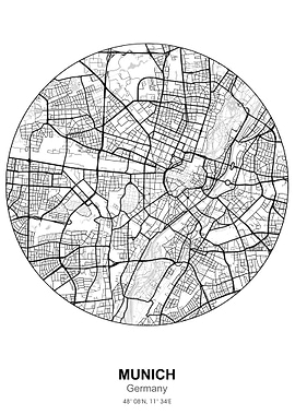 munich city map