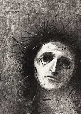 Christ by the Flower