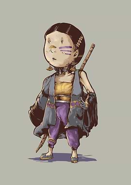 adventurer asian girl