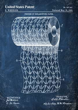 1893 ornamenting paper