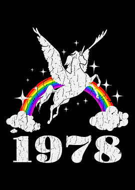 Vintage Unicorn 1978 Distr