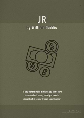 Jr William Gaddis Book Art