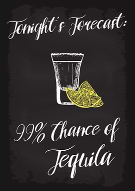 Tonights Forecast Tequila