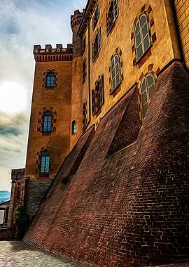 Medieval village of Barolo