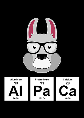Alpaca Periodic Table Elem