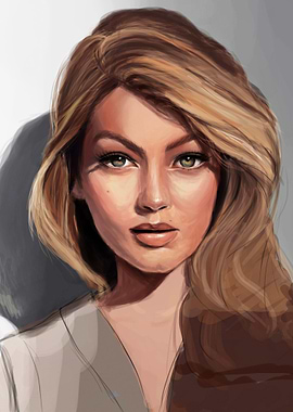 Gigi Hadid Fashion Model