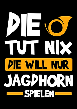 Jagdhorn Jagd Horn Hrner
