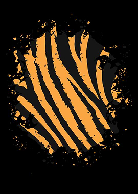 Tiger Tiger fur round