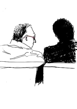 Two friends at airport