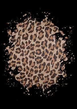 Leopard skin Leopard fur
