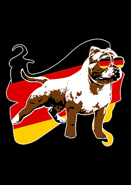 Patriotic Pitbull German F