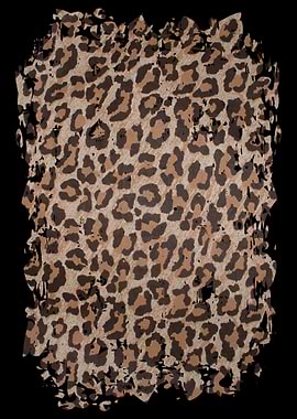 Leopard skin Leopard fur