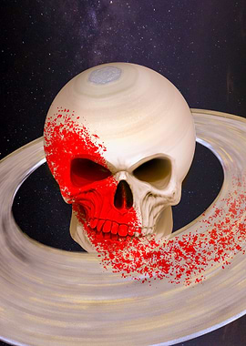 Skull Saturn
