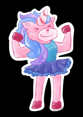 Unicorn Unicorn in dress b