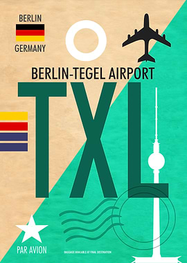 BERLIN TEGEL TXL AIRPORT