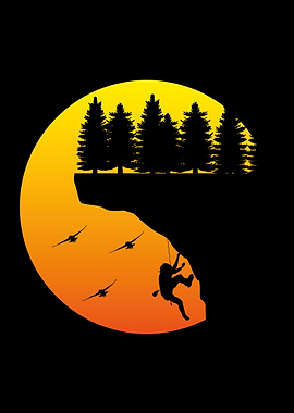 Climbing Free Climber