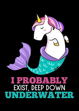 Mermaid Unicorn mythical c
