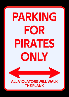 Pirates Parking Gift