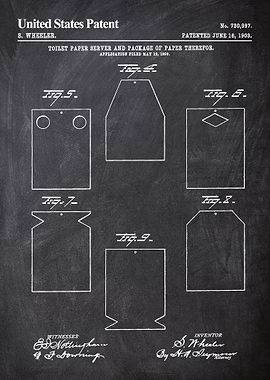 1903 toilet paper