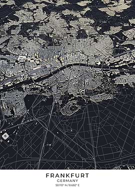 Frankfurt 3D City Map