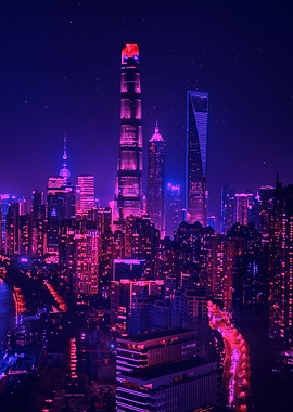 Neon shanghai