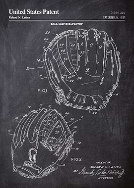 1971 baseball glove